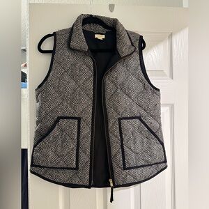 J. Crew Herringbone Vest